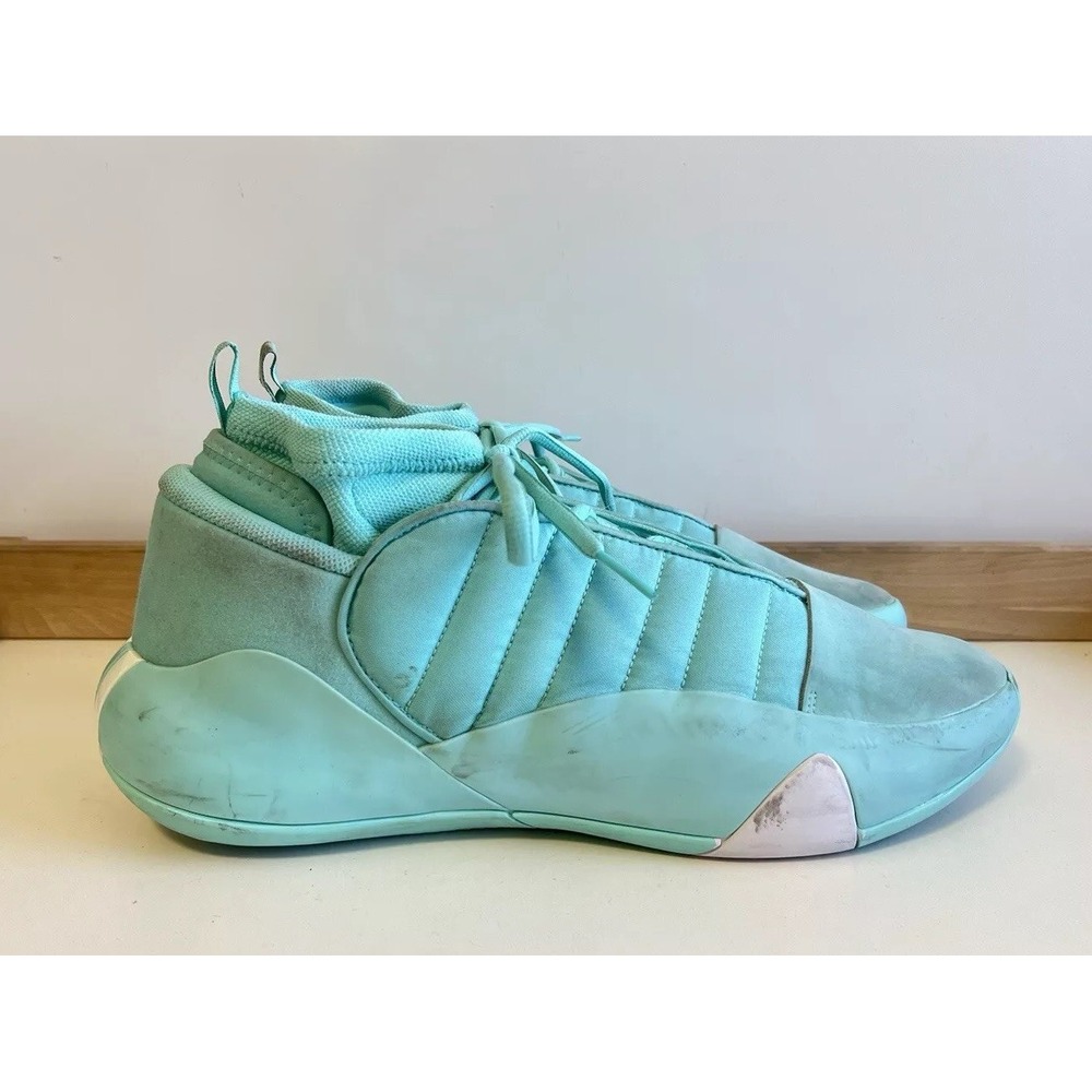 DS Adidas Harden Volume‎ 7 Flash Aqua/Cloud White / Men's US Size 15